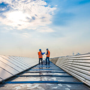 Industrial solar installation Melbourne warehouse