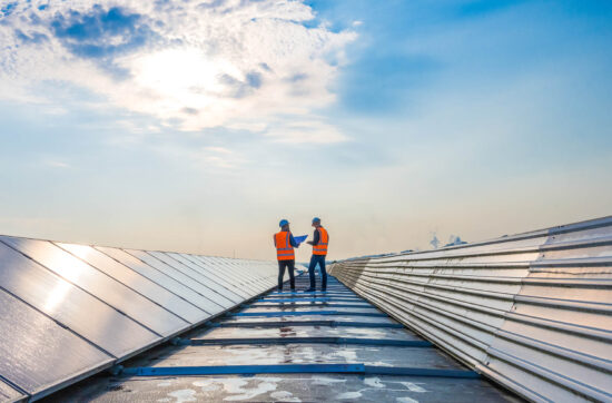 Industrial solar installation Melbourne warehouse